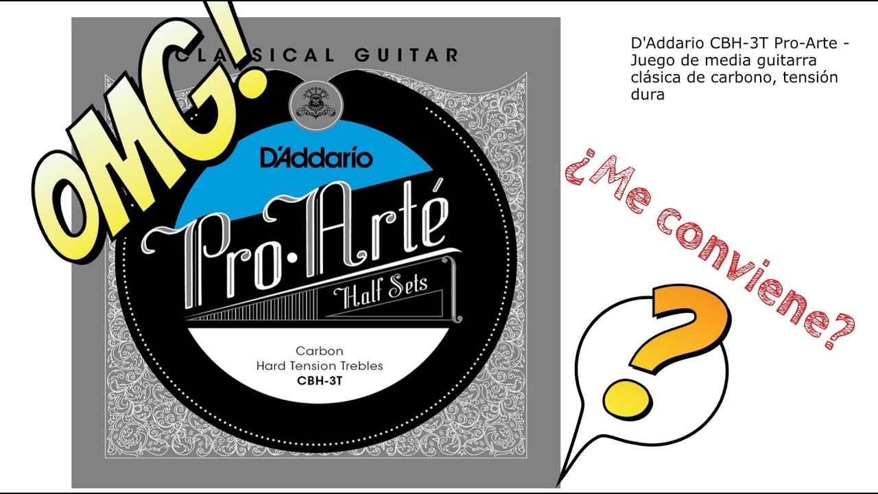 D'Addario CBH-3T Pro-Arte / IMPRESIONES