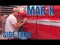 Install MAR-K side molding trim 63 Chevy c-10