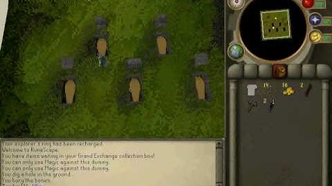 Runescape 2007 -- Gravedigger Random Event