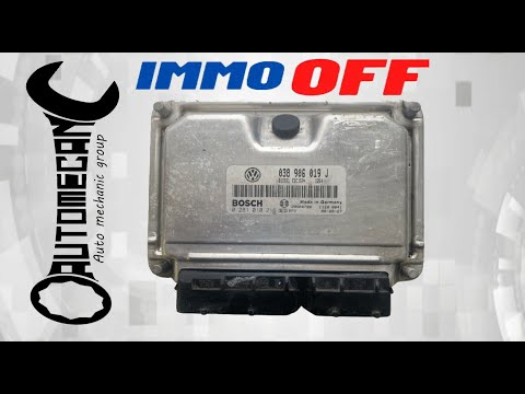 BOSCH EDC15  ECU VW IMMO OFF