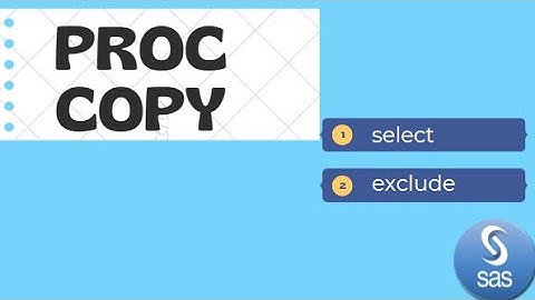 proc copy||advance sas||procedures in sas||copy