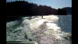 07-25 wakeboarding on new ronix  board