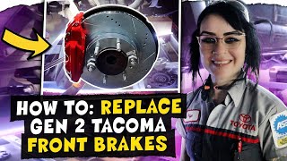How To: Replace Front Brakes (Pads, Rotors & Calipers) on 2nd Gen (20052015) Toyota Tacoma
