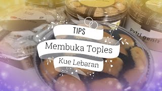 Tips Gampang Buka Selotip Toples Kue Lebaran