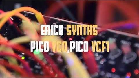 Erica Synths -PICO VCO /PICO VCF1-Polivoks filter /PICO SEQ/PICO DRUMS