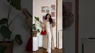 aesthetic fall outfit ideas for your week ? fashion grwm shorts