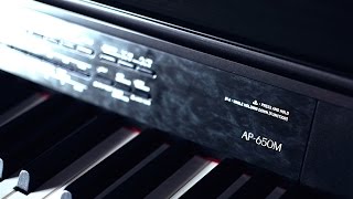 Casio Celviano AP-650 Digital Piano Demo - YouTube