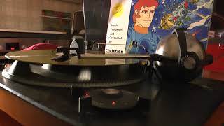 VINYL HQ CHRISTIAN BRUHN Captain Future Vor dem Start / 1979 SOVIET RUSSIAN &quot;Klingon&quot; turntable CCCP