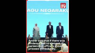 Anwar: 'I will defend officers who act firmly to save the nation'