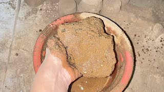 New all in one ☝️ vlog 🔥pouring + slab making + water 💦 crumbling of beach 🏖️ sand 🤤