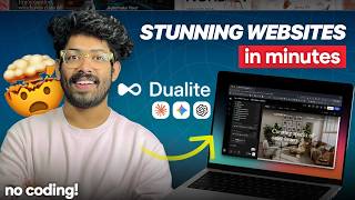 How I Build Beautiful 800 Websites In Minutes With Ai Dualite Tutorial
