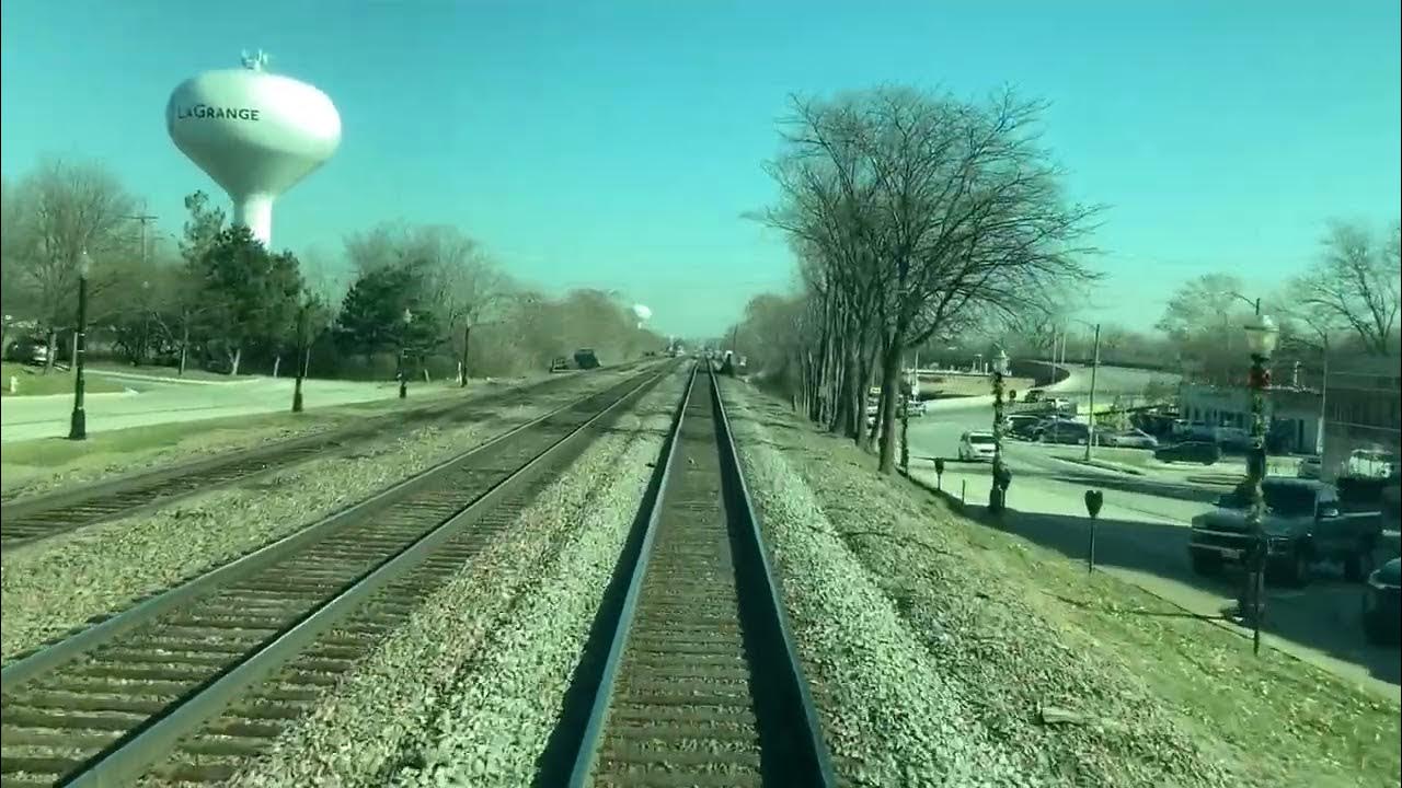 Metra cab car ride BNSF line Clarendon Hills to Chicago 11/23/22 YouTube