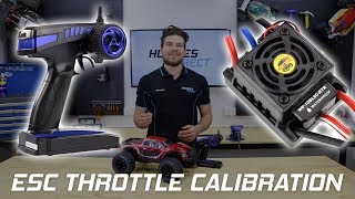 how to: calibrate a brushless hobbywing esc in your rc car