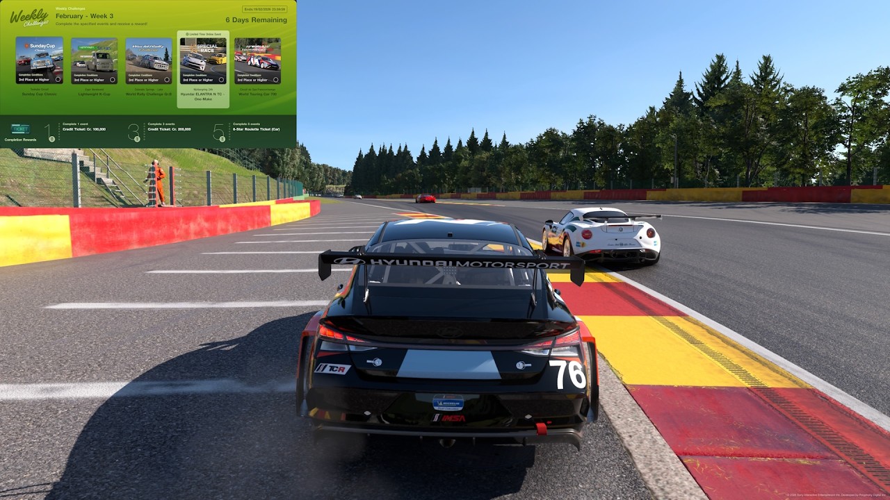 Gran Turismo 7 | Weekly Challenge | February - Week 3 | World Touring Car 700