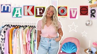EXTREME ROOM MAKEOVER | aesthetic office transformation! *pinterest inspired*
