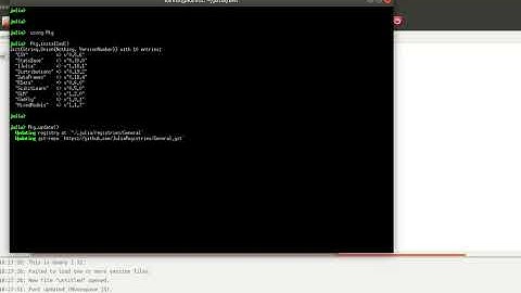 Installing a package in Julia with "Pkg.add()"