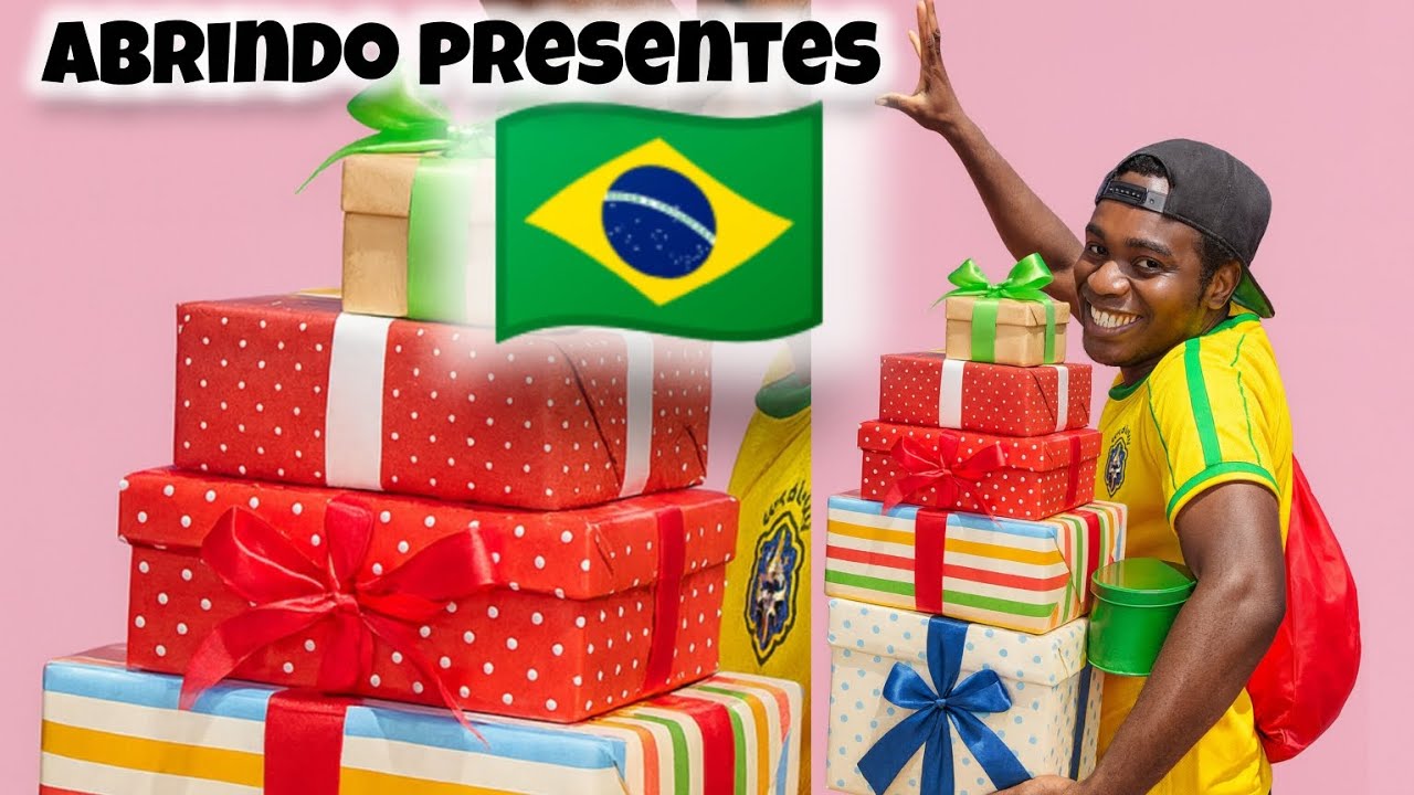 OS PRESENTES QUE RECEBI DOS IRMÃOS BRASILEIROS 🇧🇷 AQUI NO BRASIL 🙏