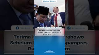 Terima Hadiah dari Prabowo Sebelum Berpisah, Paspampres Rusia Tersenyum