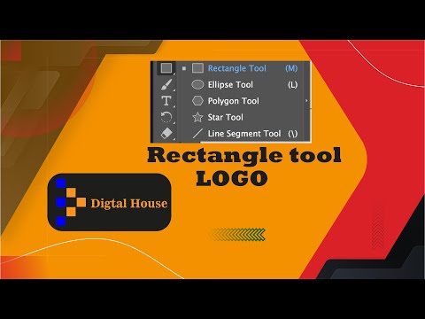 How To Design A Logo With Rectangle Tool | Adobe Illustrator Tutorial   Logo Design