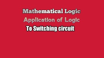 Application of Logic to switching circuit