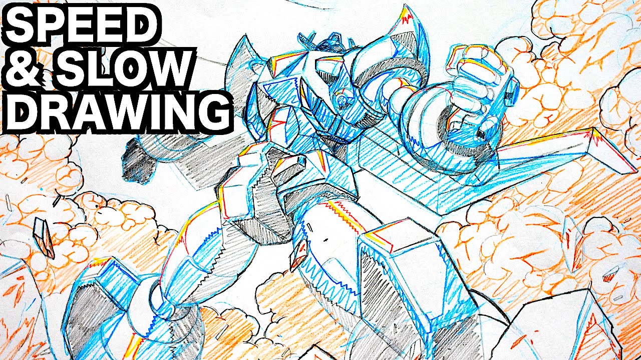 How to Draw Motion Blur - Using Speed Lines!｜Japanese anime & Manga 