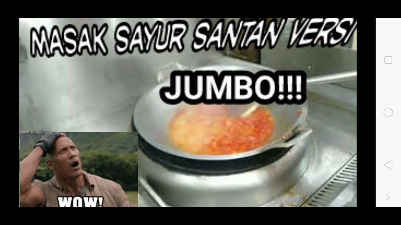 Cara mudah masak sayur santan - YouTube