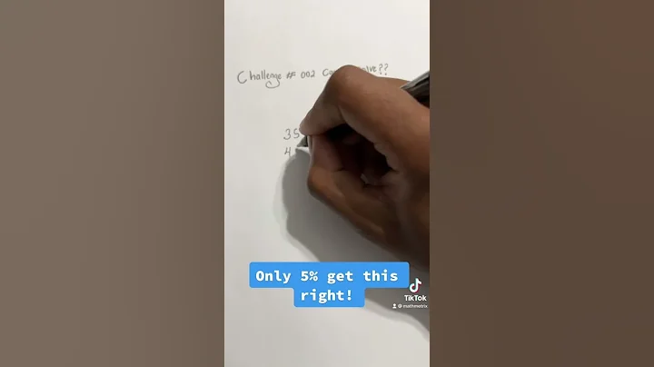 Only 5% Can Solve This Viral Math Problem [ Puzzle ] #shorts #maths