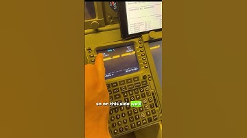 Setting up FMC route page on a Boeing 737-800 #aviation #flightplan
