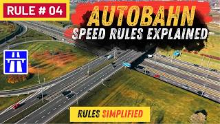 Speed Limits on Autobahn | Driving Rules in Germany 🇩🇪