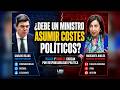 EL TENSO CARA A CARA ENTRE CARLOS ROJAS Y MARGARITA ROBLES