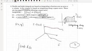 Section 16.2 Line integrals; MATH 251