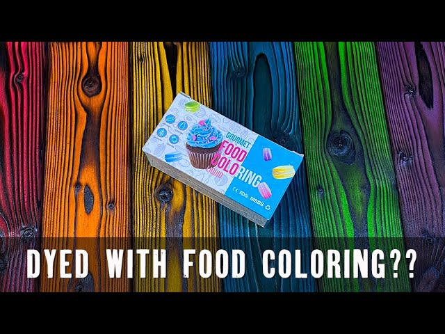 How to Color Stain Wood for Crafts - FeltMagnet