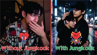 Bts Taekook Tae With Kook Vs Tae Without Kook
