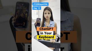 Android Keyboard with ChatGPT Built-In - Day 13/100 #100DaysOfAI #shorts #Microsoft #SwiftKey screenshot 1