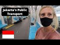 Taking JAKARTA'S MRT + Bus To MOJA Museum