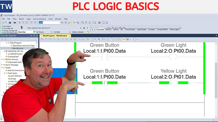 Studio 5000: Essential Bit Instructions (XIC, XIO, OTE) Explained