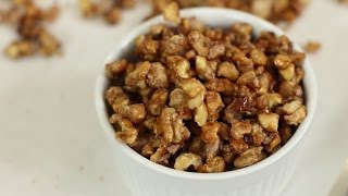 How To Make Candied Walnuts - So Easy, Delicious. Great for Salads, Gifts and Snacks by Rockin Robin