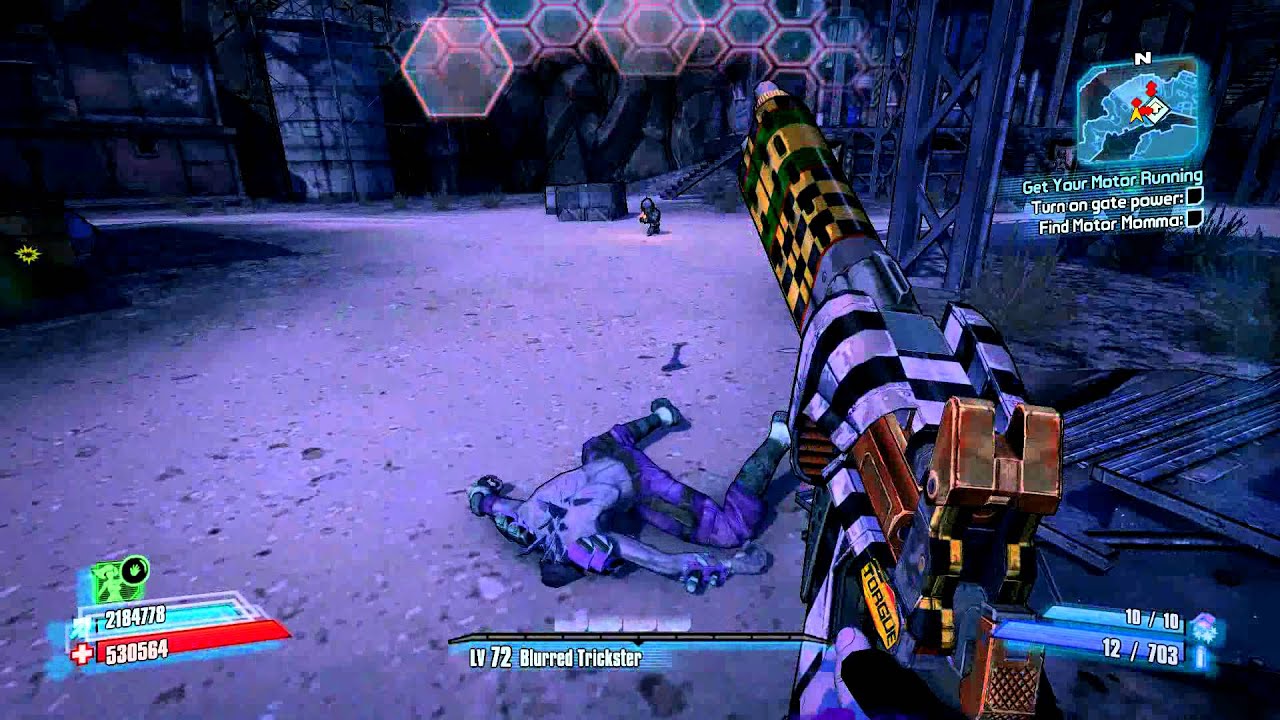 Borderlands 2 Turn on Gate Power and Follow Power Cables (1080p