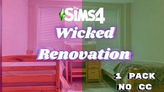 Wicked Dorm Room | The Sims 4 Speed Build