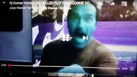 Rj Kumar version of I killed put the cookies down No Reversed