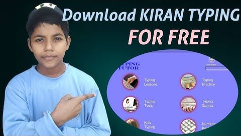 How To download kiran typing tutor | Kiran Typing Kaise Download Kare