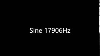 Sine 17906Hz Audio Only