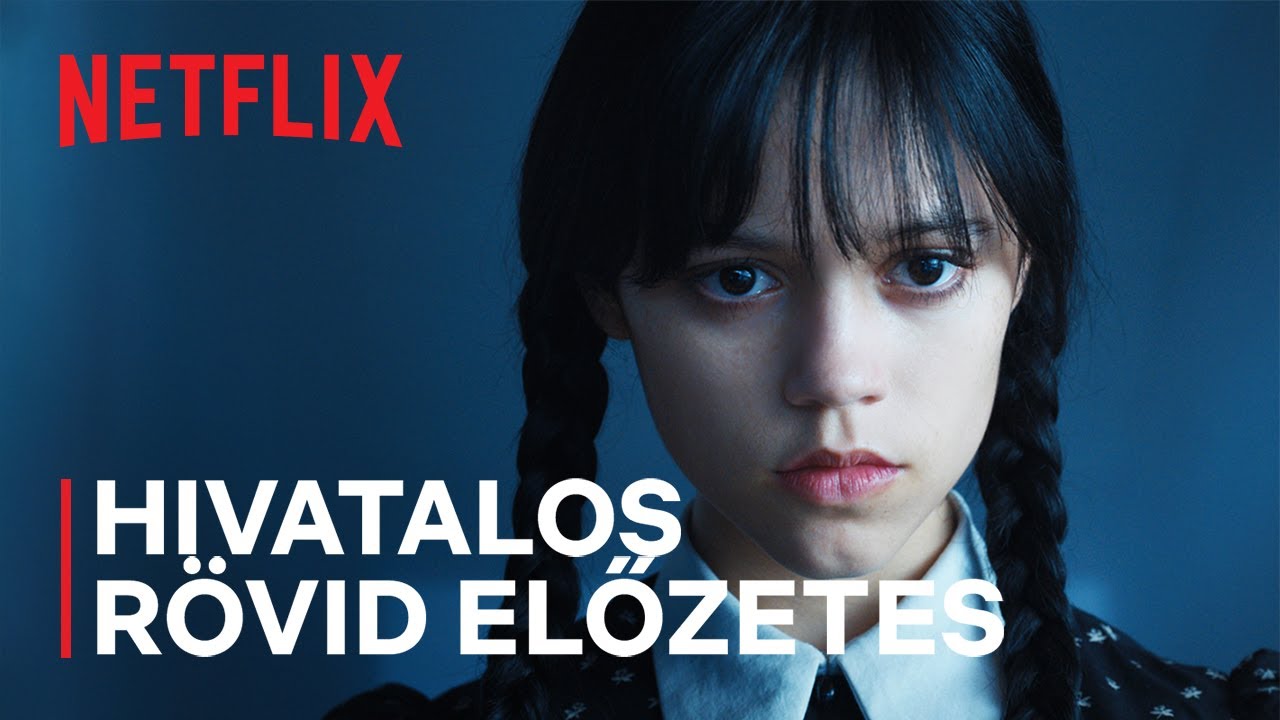 Wednesday Addams | Hivatalos rövid előzetes | Netflix