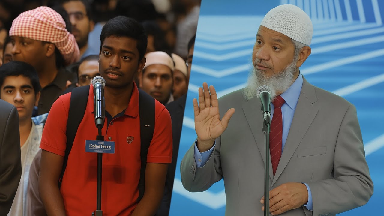 Un chrétien tente de piéger Dr Zakir Naik… la réponse est FULGURANTE ! 