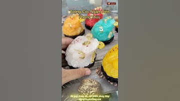 Truyền thuyết về cóc ngậm tiền vàng #vatphamphongthuy #daphongthuy