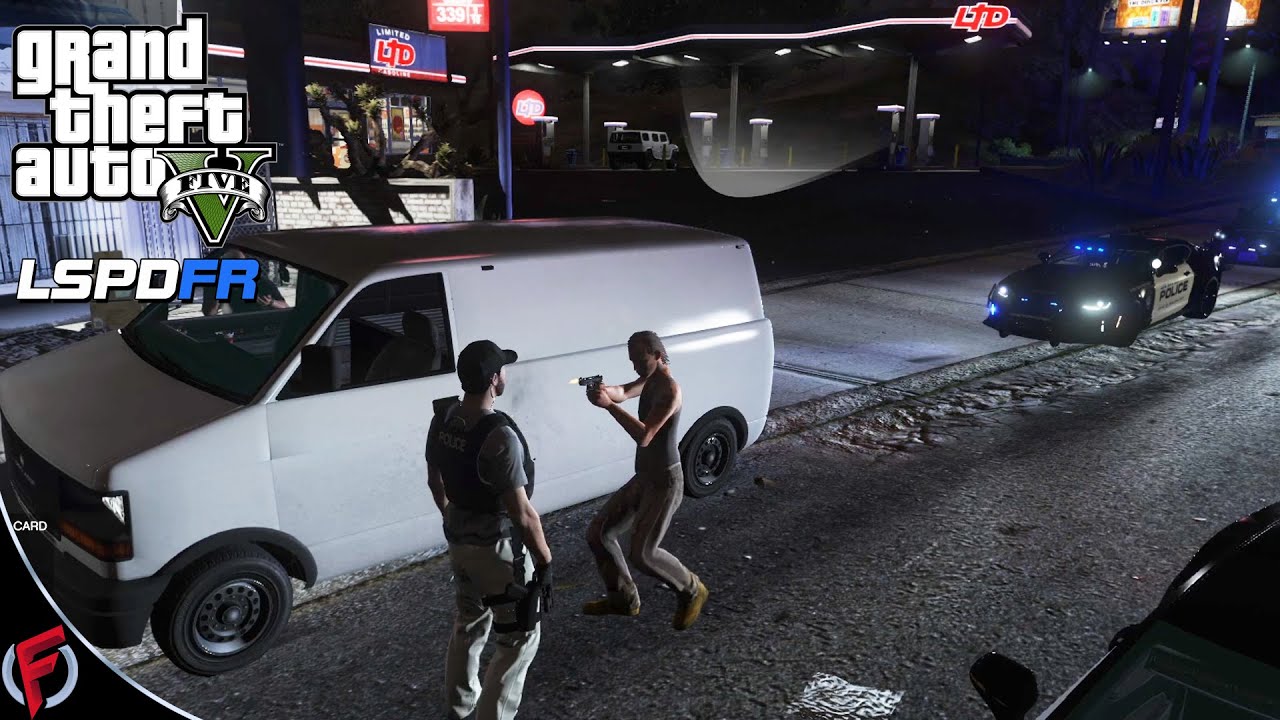 GTA 5 LSPDFR - #125 - The Shootout Shift (w/Ai Voices) - YouTube