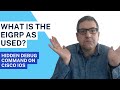 Discover the EIGRP AS number on Cisco IOS using a hidden debug command