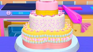 Fun 3D Cake Cooking Game My Bakery Empire Color, Decorate &amp; Serve Cakes - Heart Shape Cake