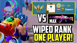WIPED #1 LEADERBOARD ENEMY WITH MAX STRAY REBELLION M762!! | PUBG Mobile