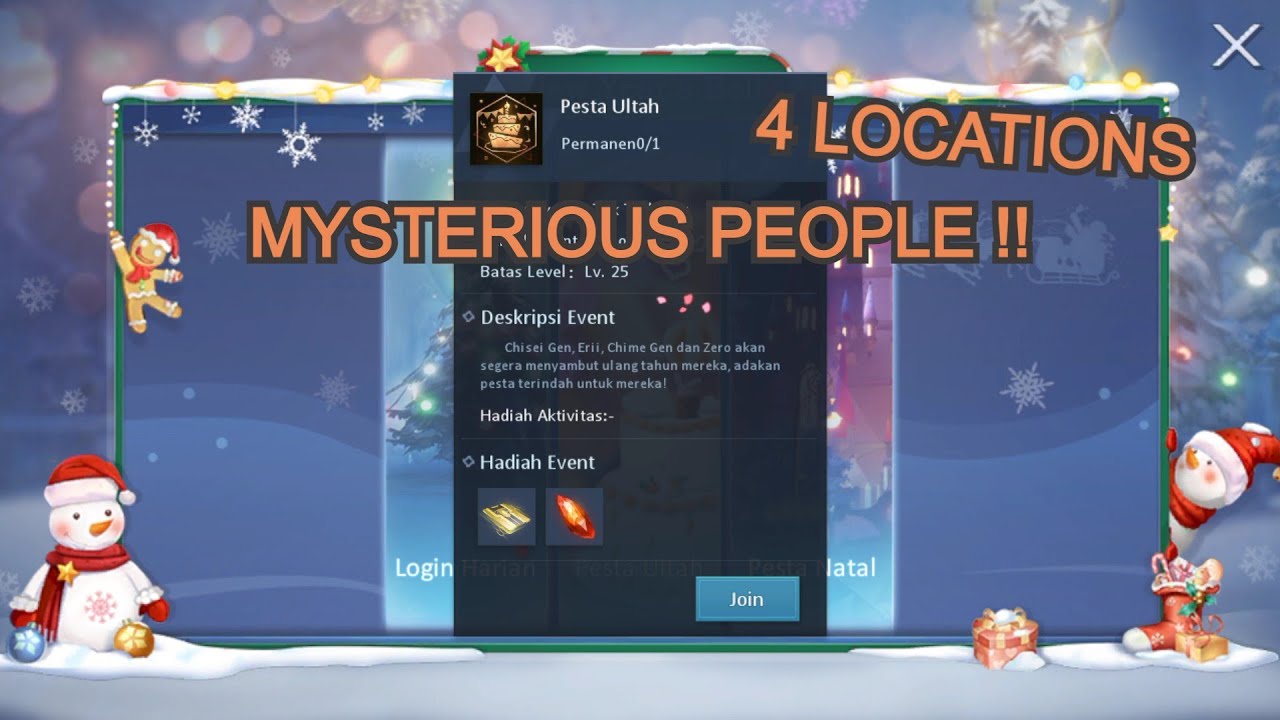 Dragon Raja SEA - Birthday Party I 4 Locations Of Mysterious People !!